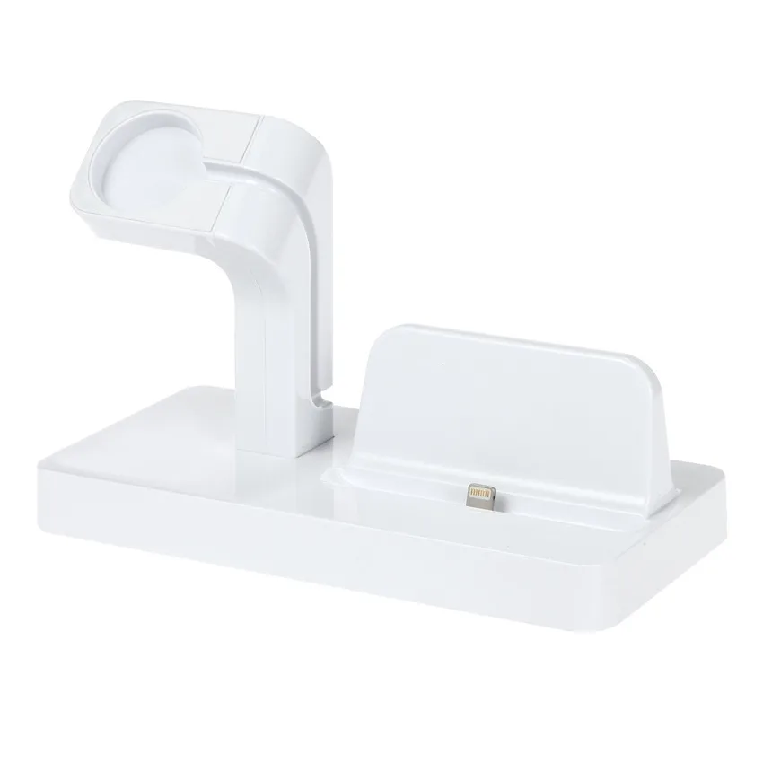 2in1 Charging Dock holder For Apple Watch iPhone X XS XR MAX 7 8 Plus Charger Base Stand Station Mounts Base7