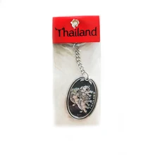 Восточная Оловянная цепочка для ключей(сумка) С Рисунком Слона/в форме Tin97% сделано в Таиланде
