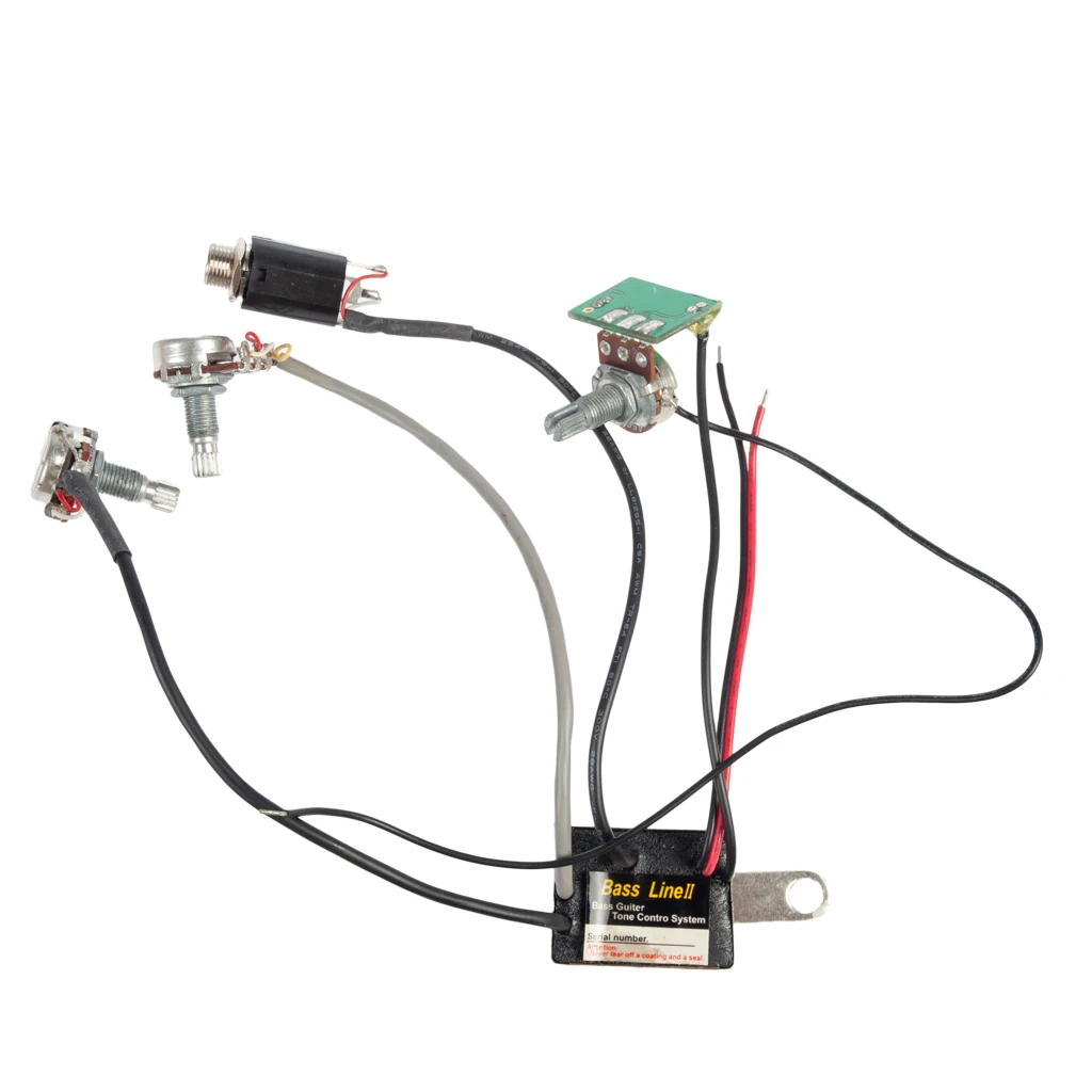 Active Preamp 2 Band эквалайзер Эквалайзер жгут гитары бас тон система управления II|band