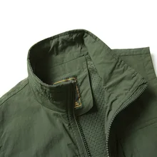 Мужской повседневный жилет, мужской жилет, большой размер, Рыболовный Жилет, для улицы, Повседневный, тонкий, быстросохнущий, для репортёров