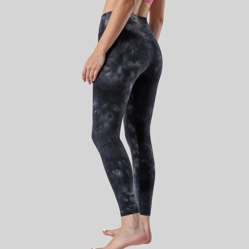 Women High Waist Tie Dye Buttery Soft 