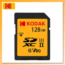 KODAK V90 высокое Скорость карты памяти 64 ГБ и 128 ГБ UHS-II sd-карта SDXC карты памяти 280 МБ/с. для цифровых зеркальных/HD камера Tarjeta sd