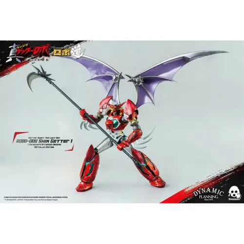 ThreeZero ROBO-DOU Armageddon Shin Getter 1 робот экшн-фигурка металлический цвет Ver. | Игрушки и