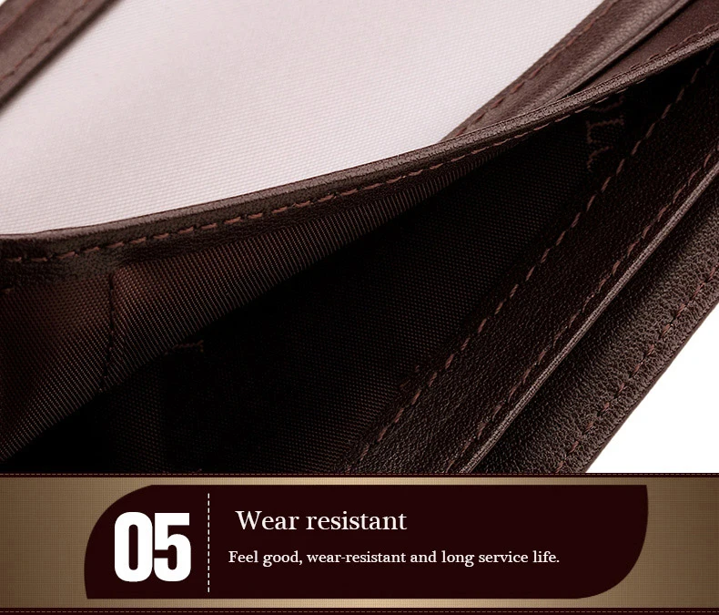 Men Wallet 100% Genuine Leather Men Wallets Premium Product Real Cowhide Wallets for Man Short Black Walet Men Wallet RFID Busin