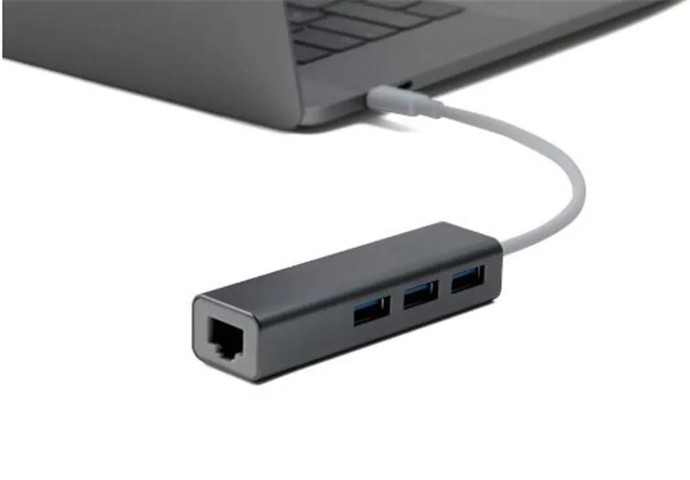 USB/Micro-USB Ethernet с 3 портами usb-хаб 2,0 RJ45 Lan сетевая карта USB в Ethernet адаптер