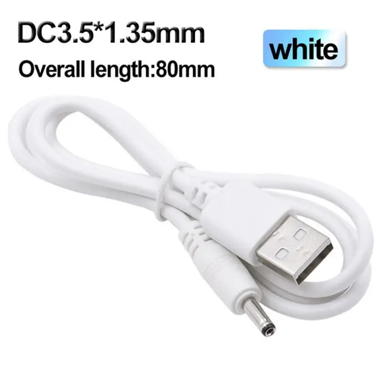 

USB A Male To 3.5mm Plug Barrel Jack DC Power Supply Cord Adapter Charger Cable USB Lamp Fan Cartoon Clock Radiator Mini Speaker