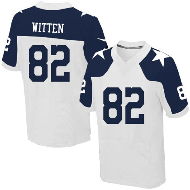 Мужской костюм Даллас#4 дак Прескотт#21 Эзекиль Эллиот#88 Dez Bryant#82 Джейсон Виттен#22 Эммитт Смит#50 Sean Lee cowboys - Цвет: Оранжевый