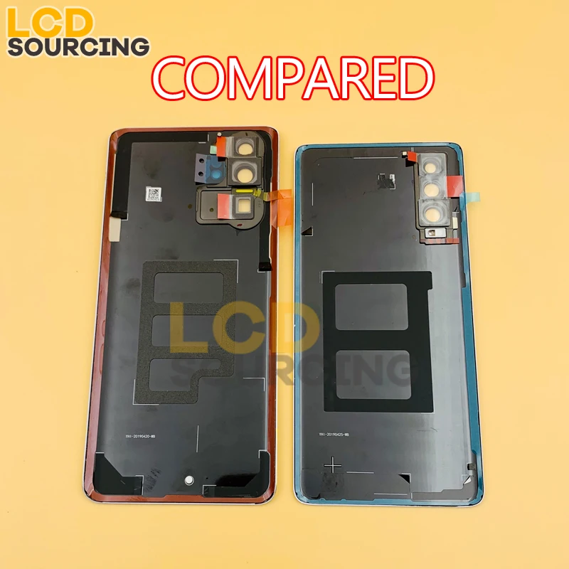 Оригинальная крышка батареи для huawei P30 PRO, Задняя стеклянная крышка корпуса батареи с объективом камеры, Замена для huawei P30, чехлы для аккумуляторов