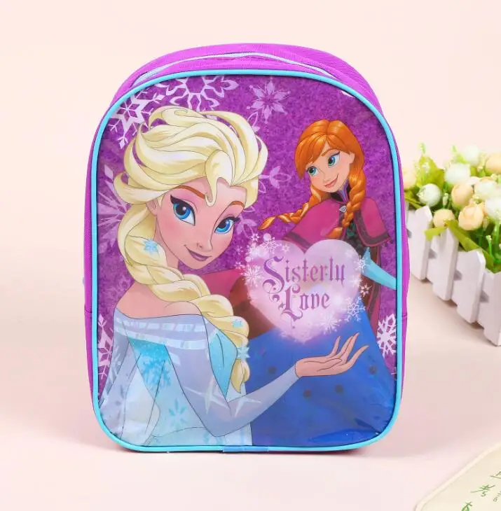 Детский рюкзак Disney Холодное сердце с изображением Эльзы школьная сумка для