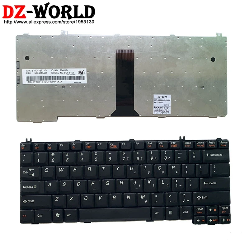 Новая английская клавиатура для ноутбука Lenovo 3000 C100 C200 F31 F41 G420 G430 G450 G530 A4R N100 N200 Y430