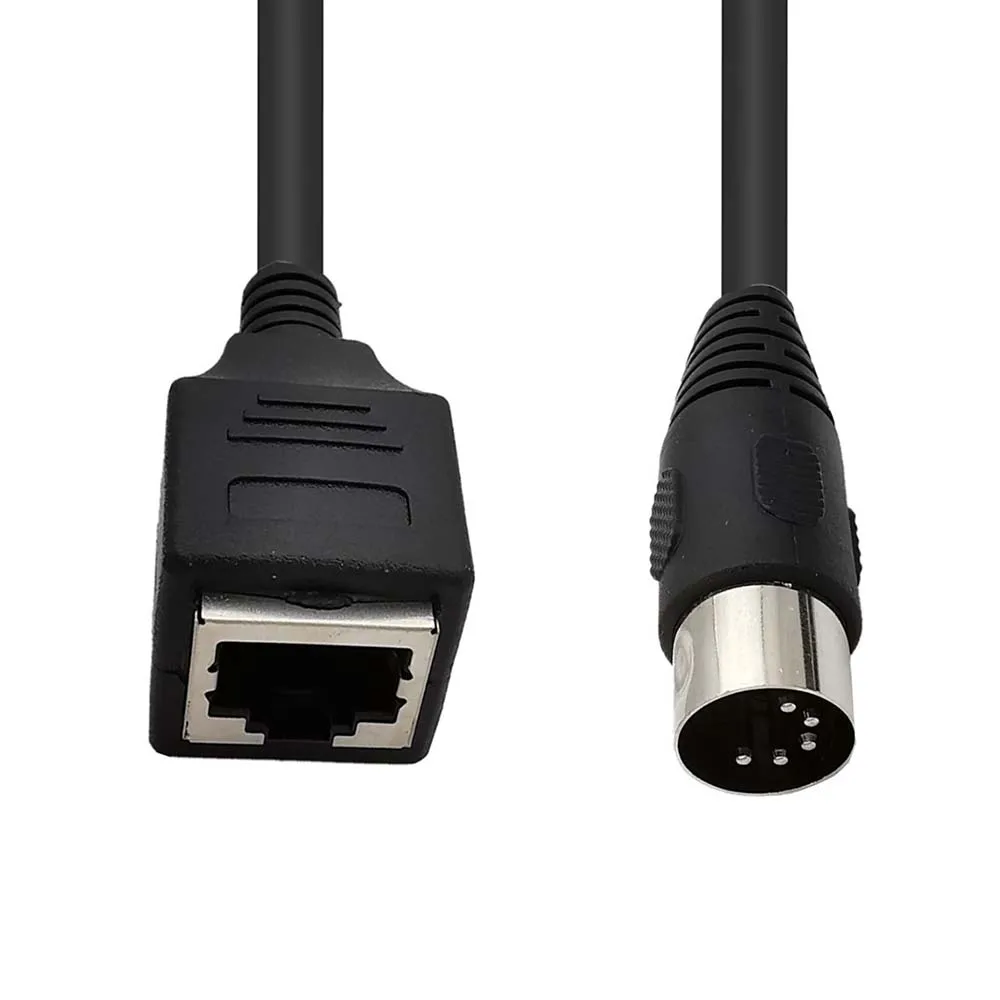 MIDI Male to RJ45 Female Apter ̺,  5  DIN 0.5/1/1.5m