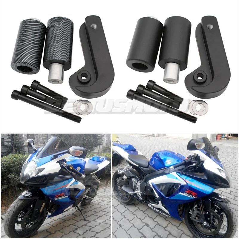 Рама мотоцикла ползунки защита от падения для Suzuki GSXR GSX R 600 750 GSXR600 GSXR750 K6 K8 2006 2010 2007