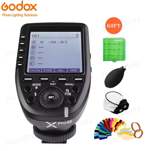 Godox V860II-N V860IIN X1T-N XPRO-NGN60 i-ttl HSS 1/8000s вспышка с литий-ионной батареей для Nikon - Цвет: XPro-N for Nikon