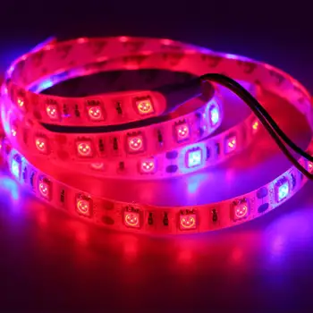 

LED Plant Flower Grow Light Tape Red Blue 5:1 Lamp Strip Waterproof 5m