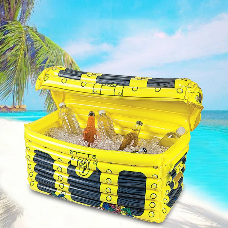 Надувное ведро для льда Opblaasbare Bier Tafel Zwembad Air Matras Emmer Serveren Bar Tray Voor Beach Вечерние |