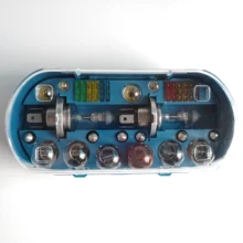 30 шт. H4 светильник, набор ламп, автомобильный галогенный аварийный светильник, аварийный предохранитель, автомобильные запчасти 233 Ba9s 382 380, байонет