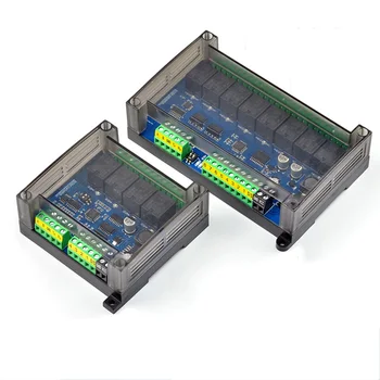 Taidacent Modbus RTU 485 Serial to Digital RS232 Serial Controlled Relay Smart Home IO Acquisition RS232 Relay Control Board gsm iot modbus rtu slave