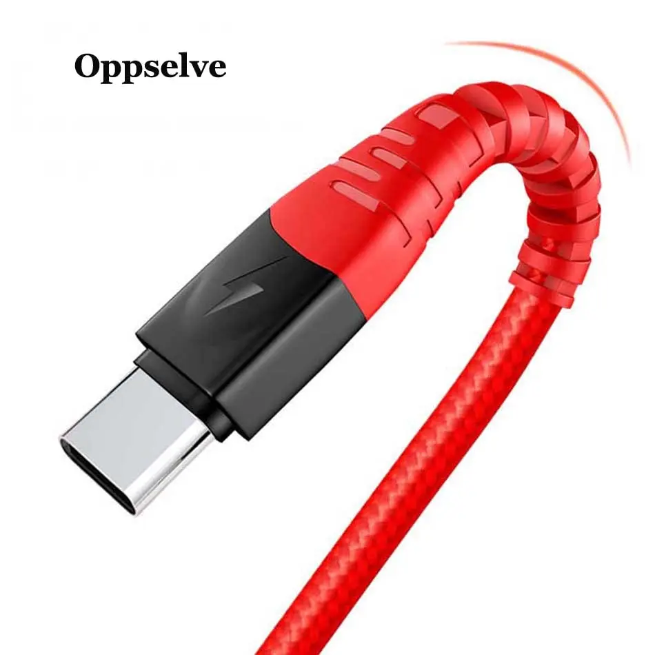 Кабель usb type-C для Xiaomi Redmi Note 7 mi9, кабель USB C для samsung S9 S10 Plus, провод для быстрой зарядки, USB-C, шнур для зарядки мобильного телефона