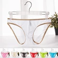 Men's Sexy Briefs Solid Color  Soft Low- Waist Brief Bottom Shorts  Low- Waist Y-Front Under Pants Underwear mens white briefs