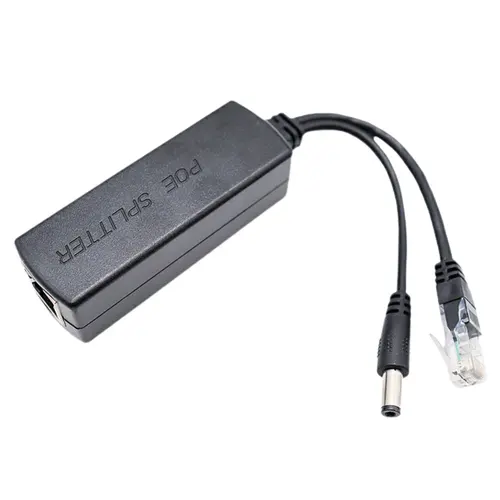 IP 카메라용 액티브 POE 분배기 어댑터, 이더넷 분배기 어댑터, 12V 2A 출력, IEEE 802.3af/at 표준 10/100Mbps 파워 2