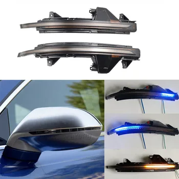 

LED Turn Signal Light Dynamic Side Mirror Indicator Repeater Rearview Blinker For Audi A7 S7 RS7 2011 2013 2014 2015 2016 2017