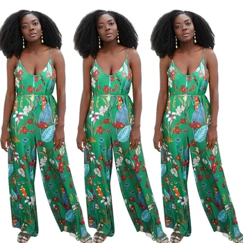 

Autumn Winter Women Jumpsuit Bodycon Playsuit Bodysuit Overalls Rompers Plus Size Floral Print Sexy Loose Jumpsuits