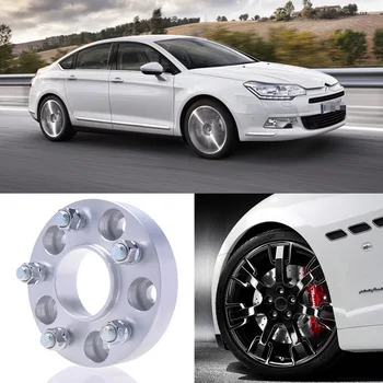 

2pcs 5X108 65.1CB 25mm Car Wheel Spacers Wheel Adapters suitable For Citroen C5