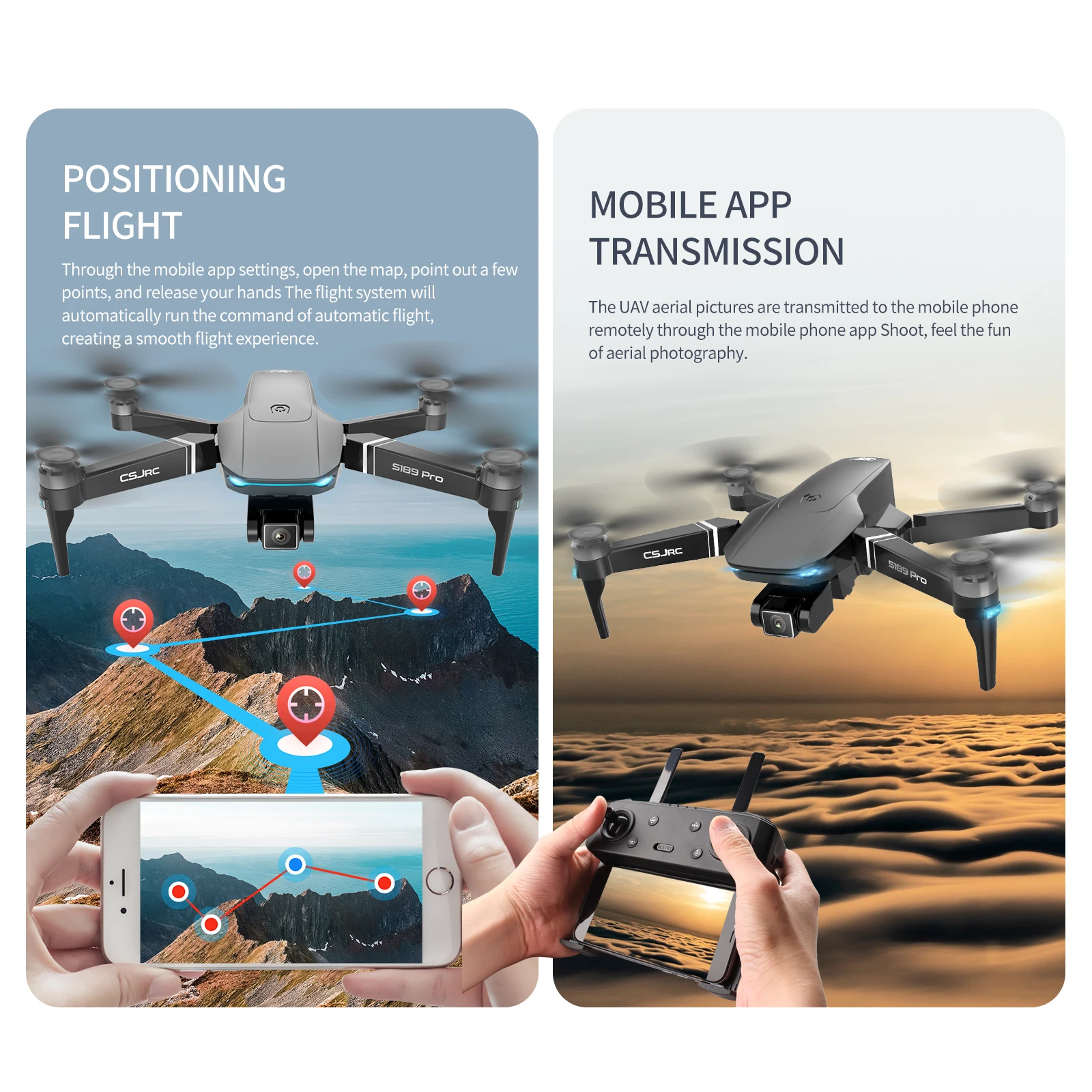 Toysky Buy online S189 Pro 5G WIFI FPV 