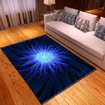 

Modern Rectangle Carpet Computer Chair Cushion Kids Room Carpet 3D Printing Bedroom Floor Bedside Mat Living Room Decoration Rug