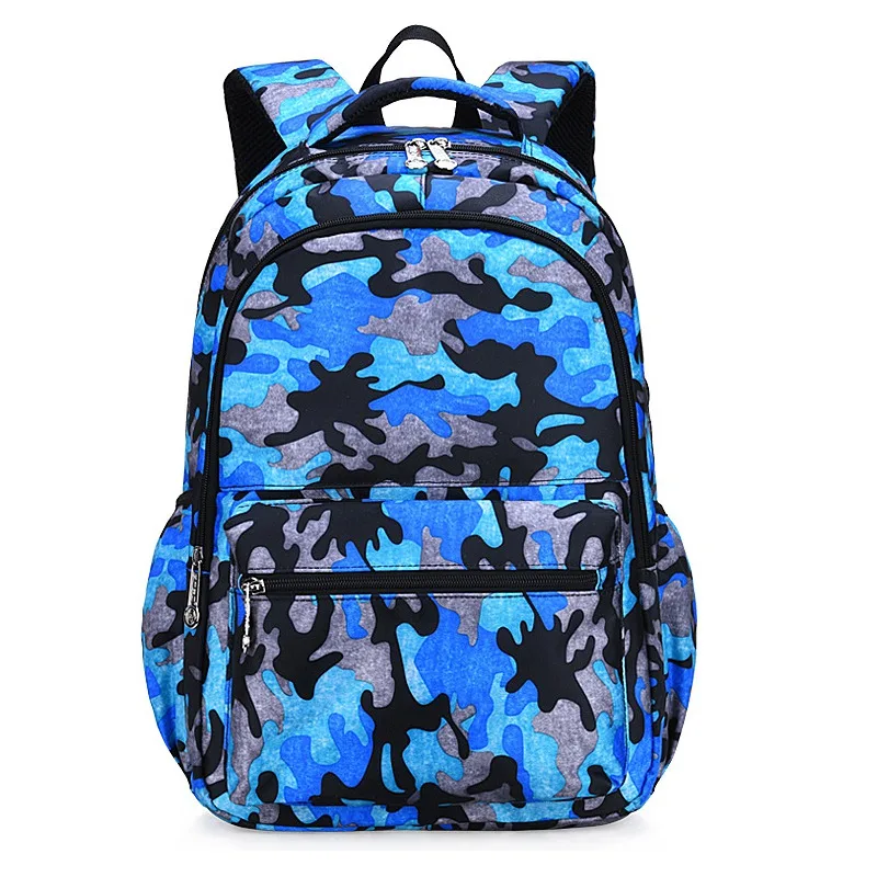 Новые детские школьные сумки для подростков мальчиков и девочек, Большой Вместительный рюкзак, школьный рюкзак, камуфляжная сумка, Детская сумка для книг Mochila - Цвет: 0615-2-3L