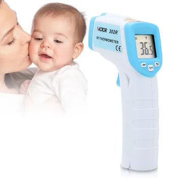

Non-Contact Body Infrared Forehead Thermometer Meter LCD 32-42.9 C Measuring Laser Temperature Tool--M25