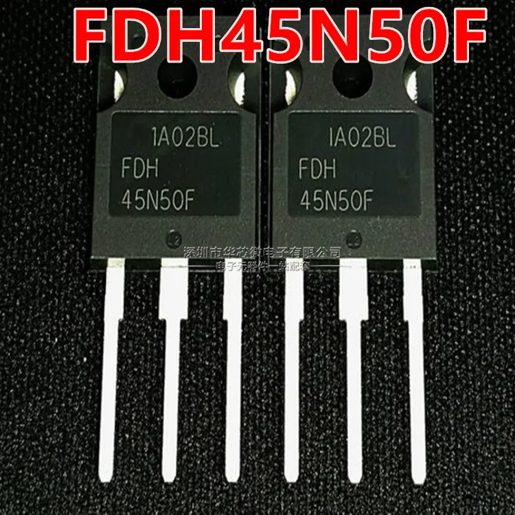 20 шт FDH45N50F 45N50F 45A 500V TO-247 MOS трубка с полевым эффектом