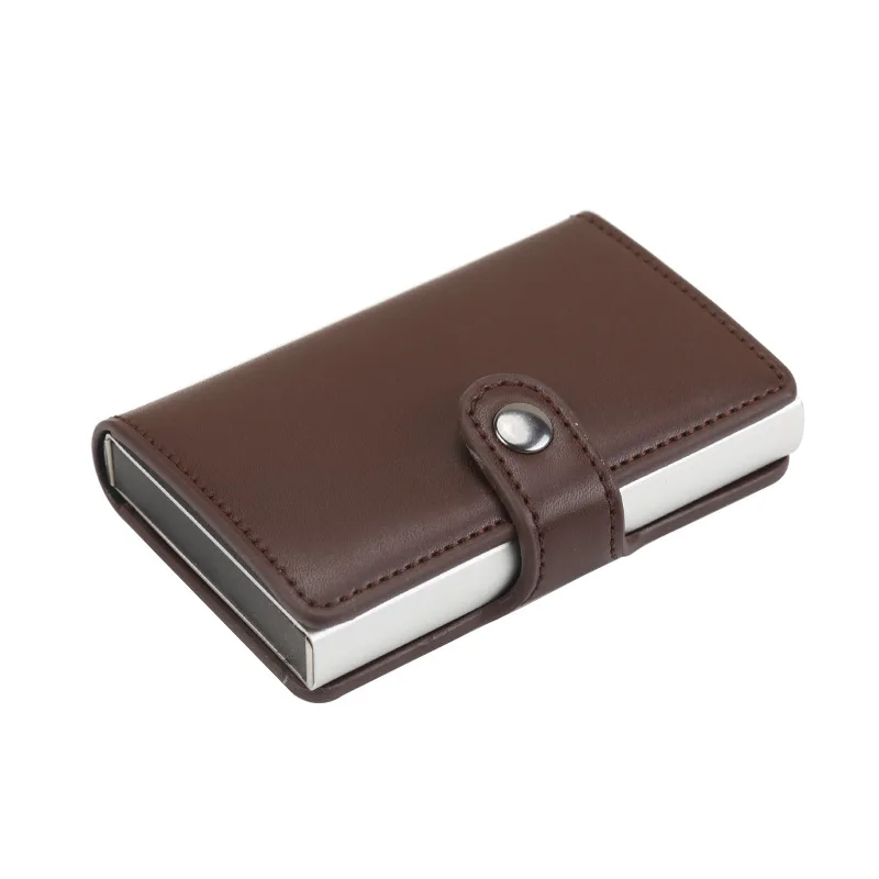 RFID Одиночная алюминиевая Антимагнитная Противоугонная щетка xin yong ka he Wallet Стиль Настраиваемый Чехол для карт