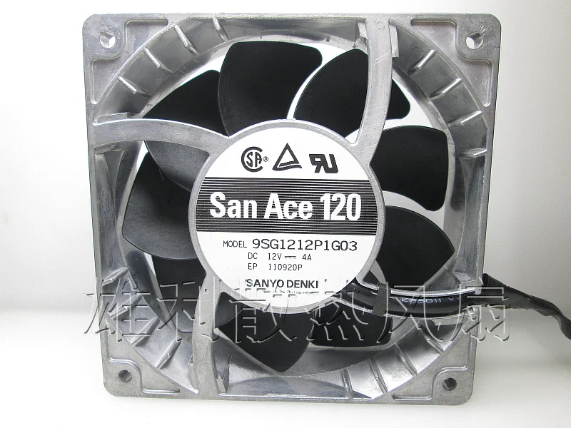 

Free Delivery. Aluminum shell high temperature car pressurized violent fan 12038 12V 4A 9SG1212P1G03
