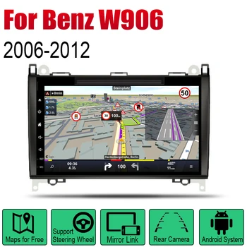 

For Mercedes Benz W906 2006~2012 NTG Car Android Player Radio DVD GPS Navigation Displayer System Audio Video In Dash Multimedia