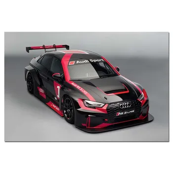 

2017 RS3 LMS Racecar Wallpaper Decorative Posters and Prints Canvas Wall Art Modern Painting for Home Decor