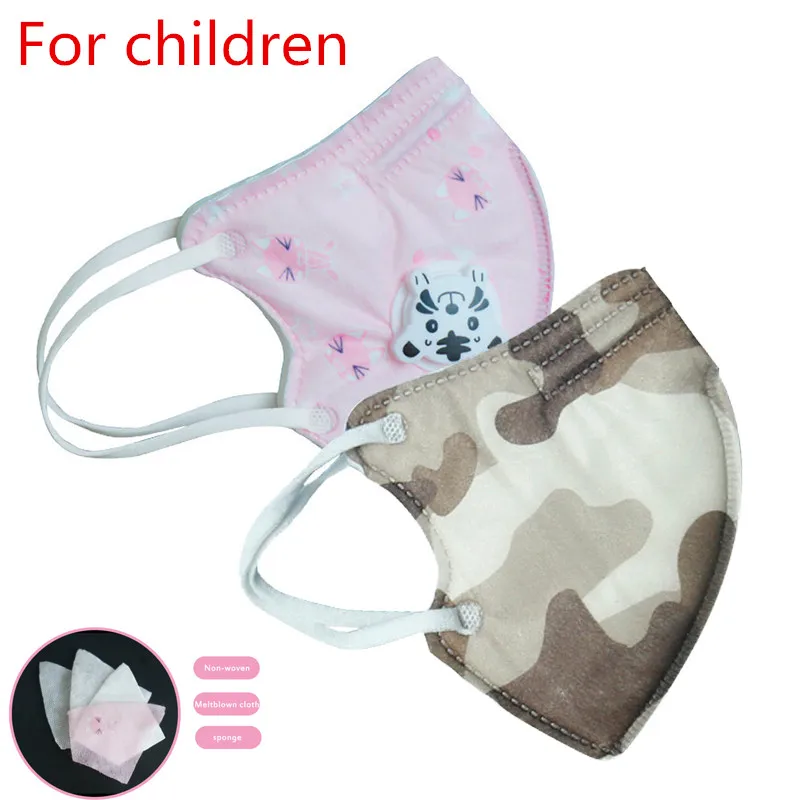 

1Pcs PM2.5 Children Mouth Mask Respiratory Valve Cartoon Thicken Smog Mask Warm Dust Mask Reusable Breathing Valve Face Shield