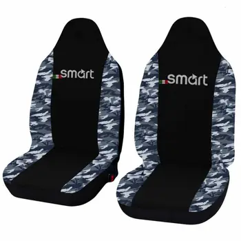 

COPRISEDILI AUTO SMART 3a SERIE W453 BICOLORE NERO MIMETICO BLU - ANTERIORE