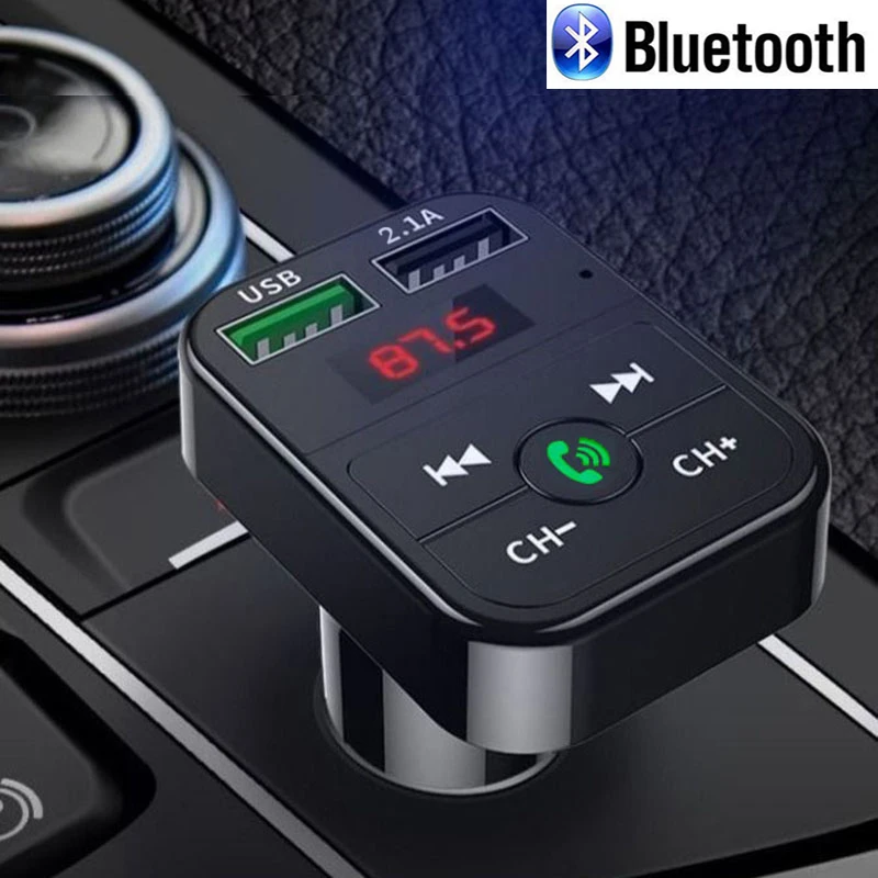 Car Bluetooth FM Transmitter Modulator MP3 Player Audio Receiver