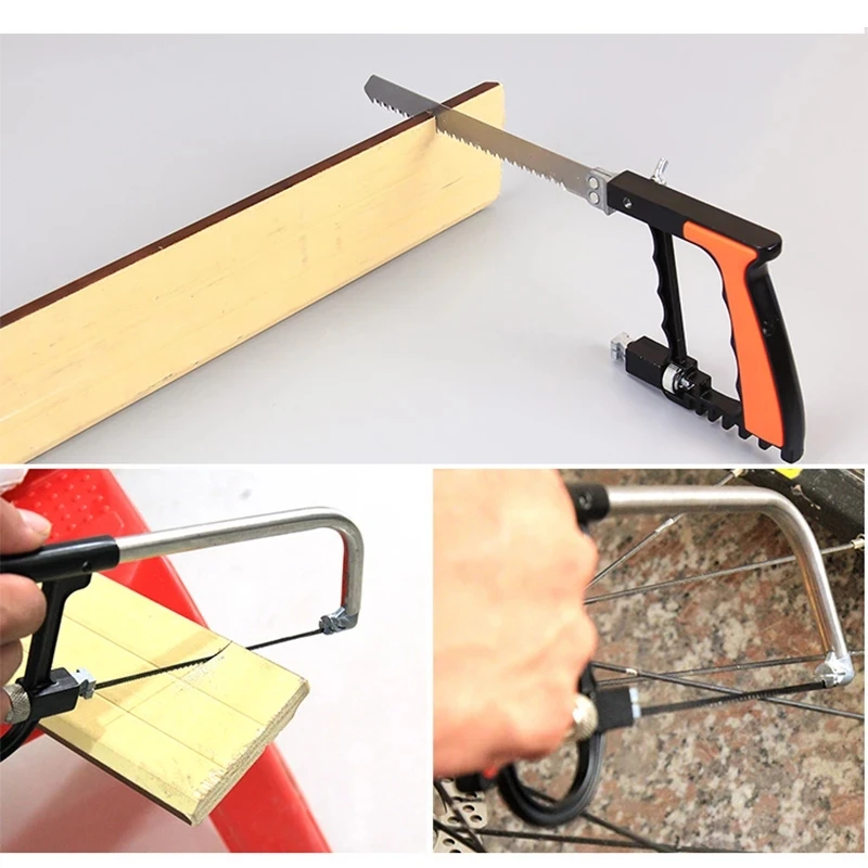 Hand Saw 8in1 Saw Multi Purpose DIY Kit 6 Blades Woodworking Metalworking