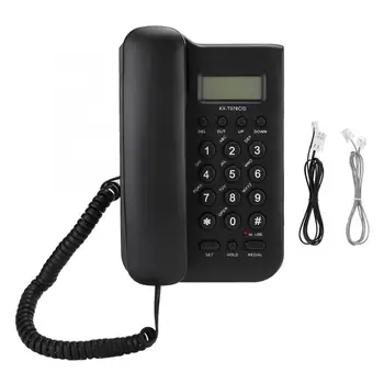 

Home Landline Phone Desktop Fixed Corded Telephone Support FSK and DTMF Dual System (UK Telephone Line with Random Color)