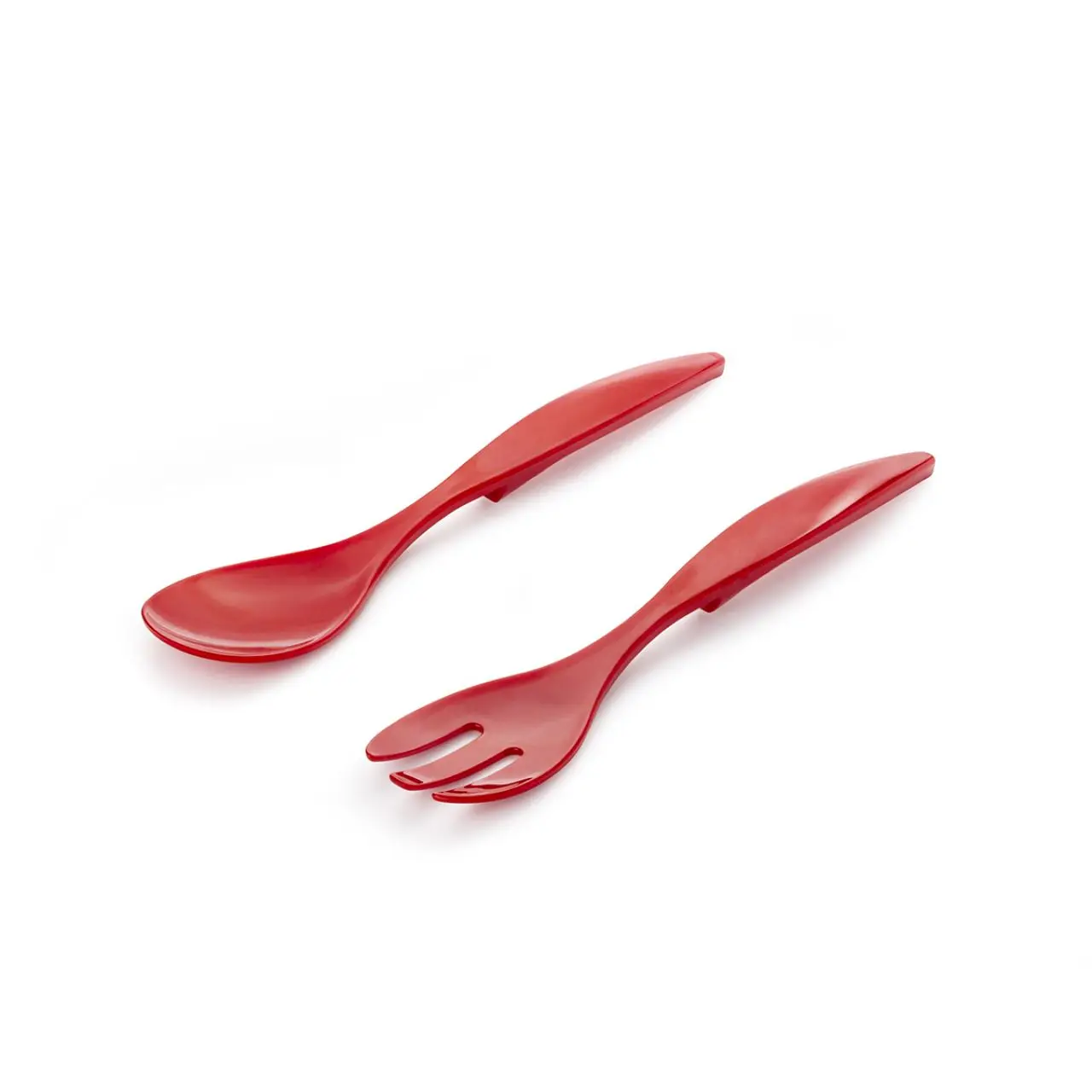 

Acrylic Soft Red Spoon-Fork
