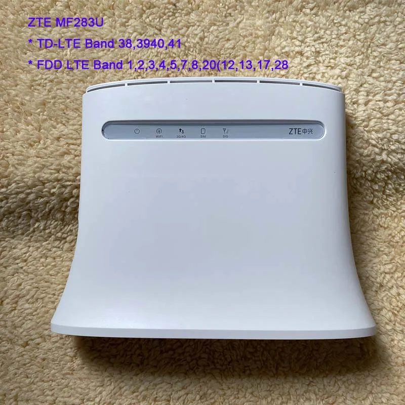 Разблокированный беспроводной Роутер ZTE MF283u 150Mbs 4G LTE CPE Cube роутер Wi-Fi pk HUAWEI b310 b315