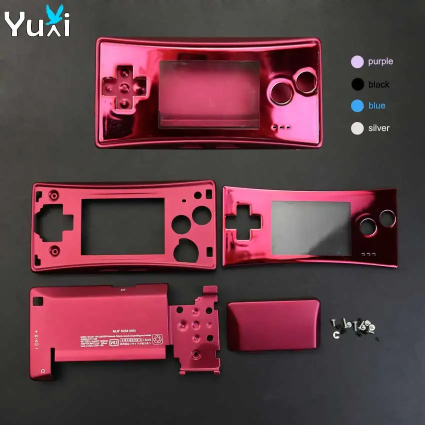 YuXi-OEM-Metal-Housing-Shell-Case-Replacement-For-GameBoy-Micro-GBM ...