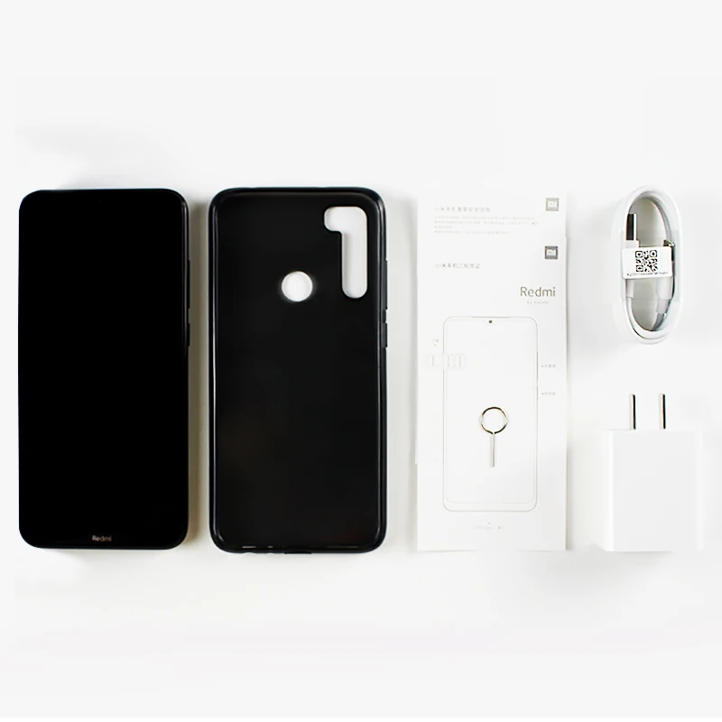 Xiaomi Redm Note 8 с глобальной версией, 4 Гб ОЗУ, 64 Гб ПЗУ, восьмиядерный смартфон Snapdragon 665, 48мп, быстрое зарядное устройство для мобильного телефона