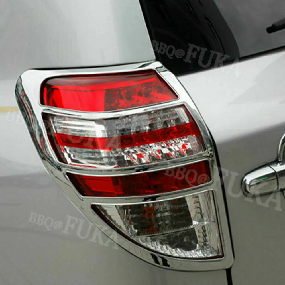 2 шт. чехлы для сидений автомобиля Toyota RAV4 RAV4 2009 2010 2011 2012 хромовые автомобильные задние светильник Кепки формовочная отделка