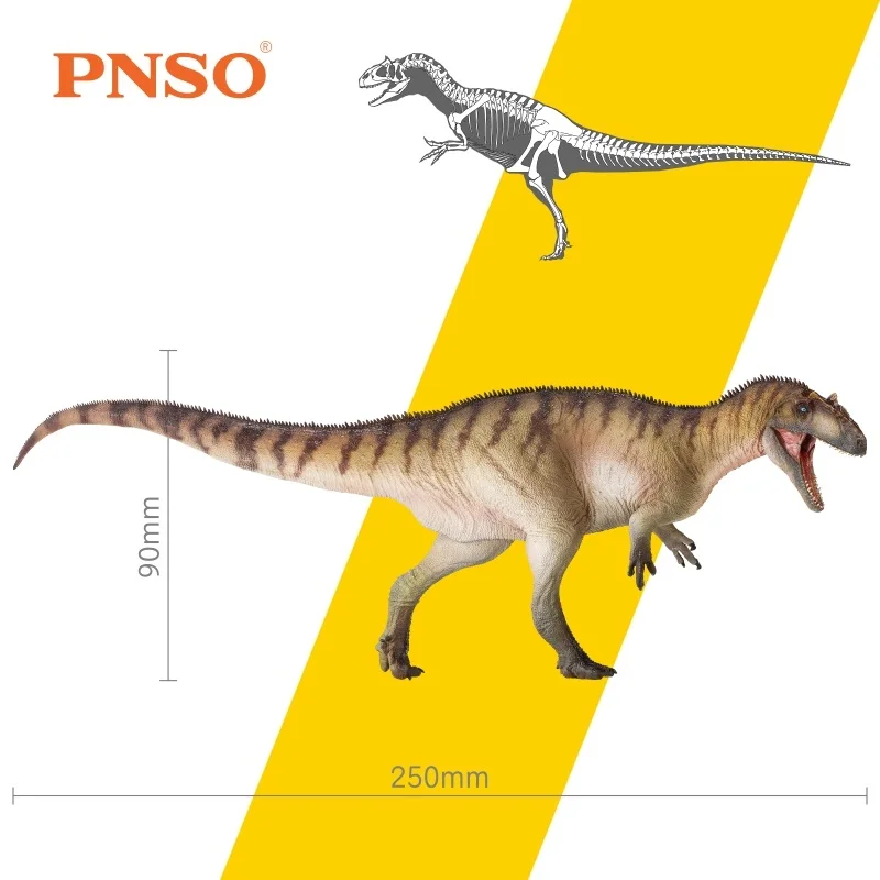 Photo Product PNSO Allosaurus Dinosaurs Toy Prehistoric Animal Model Dino Classic Toys for Boys Children