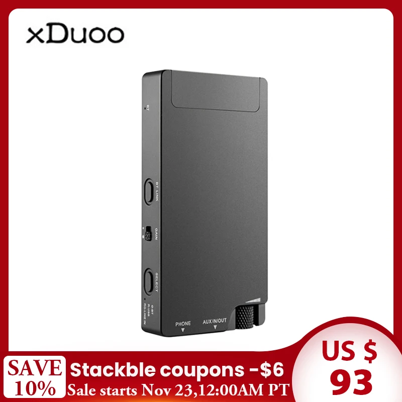 XDuoo XP-2 XP2 Portable Bluetooth 5.0 HD Signal