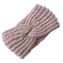 Практичная женская повязка на голову высокого качества, мягкая Толстая эластичная теплая вязаная многофункциональная спортивная повязка на голову, повязка на голову