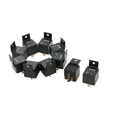 

DC 24V 40A 1NC+1NO SPDT 5 Pins Automotive Truck Car Relay 10 Pcs